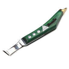 Steven Beane Green Wide Blade Right Hand Knife
