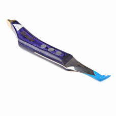 Steven Beane Purple Curved Blade Left Hand Knife