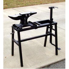 NC Tool Folding Anvil Stand w/Vise
